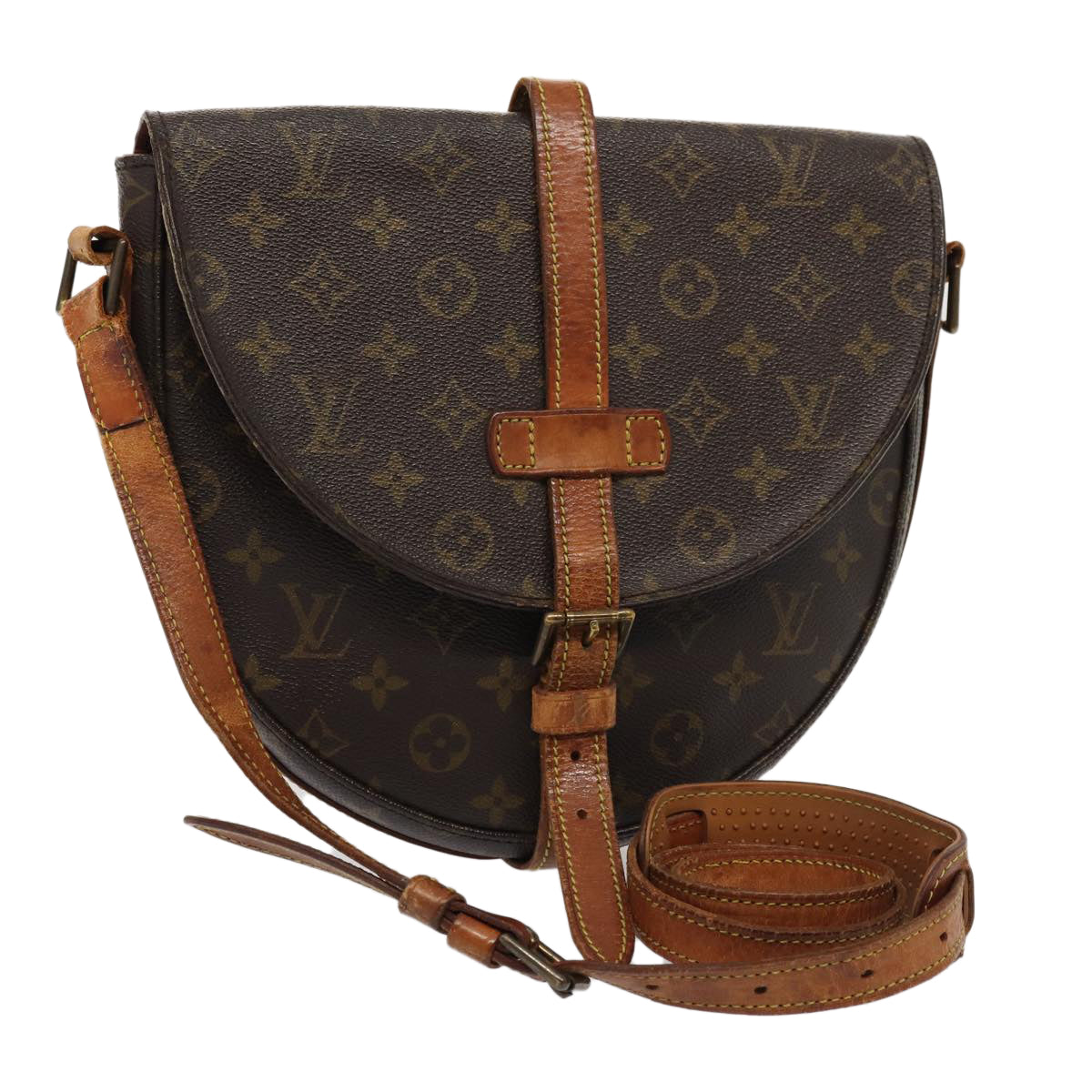 LOUIS VUITTON Monogram Chantilly GM Shoulder Bag M51232 LV Auth 79609