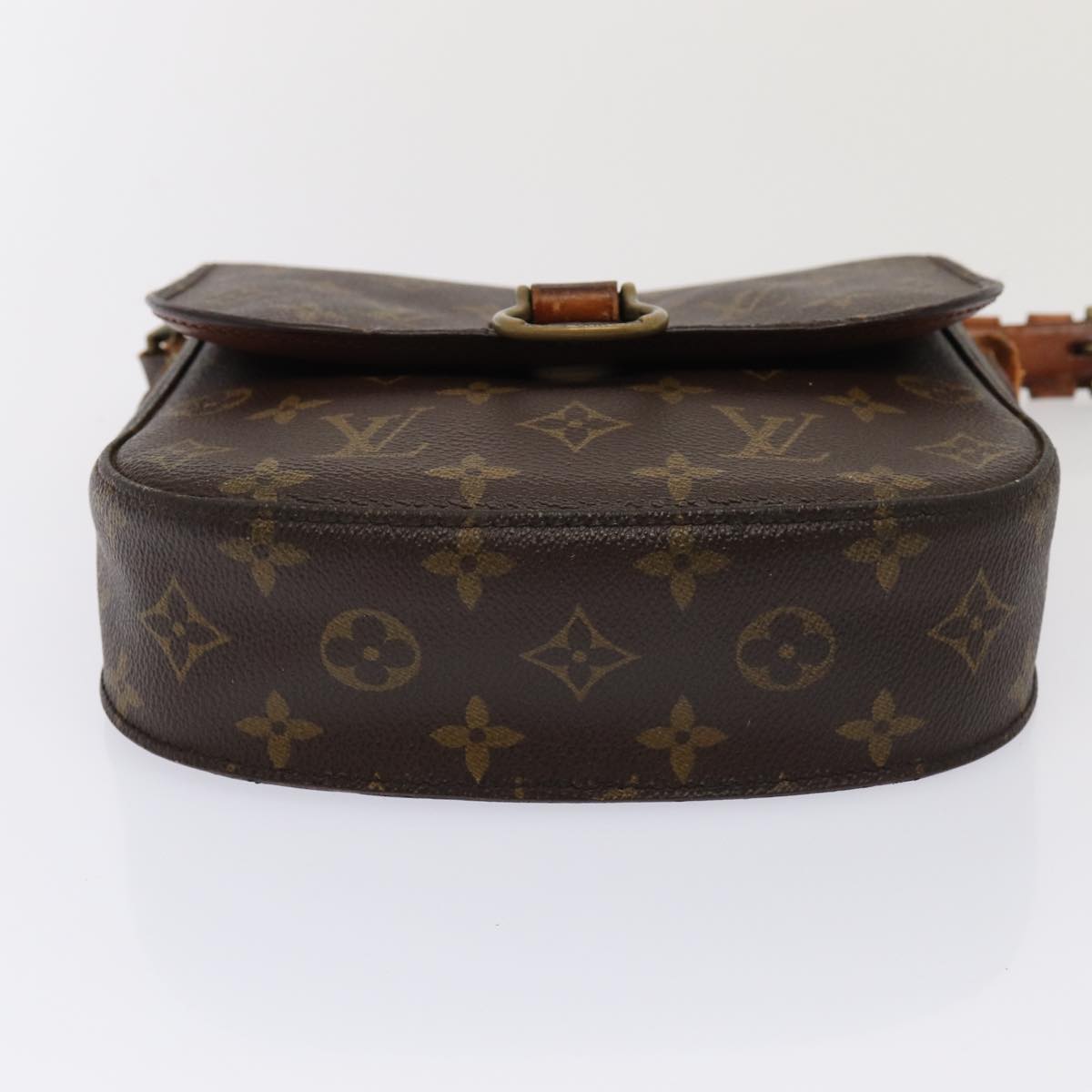 LOUIS VUITTON Monogram Saint Cloud MM Shoulder Bag M51243 LV Auth 79620