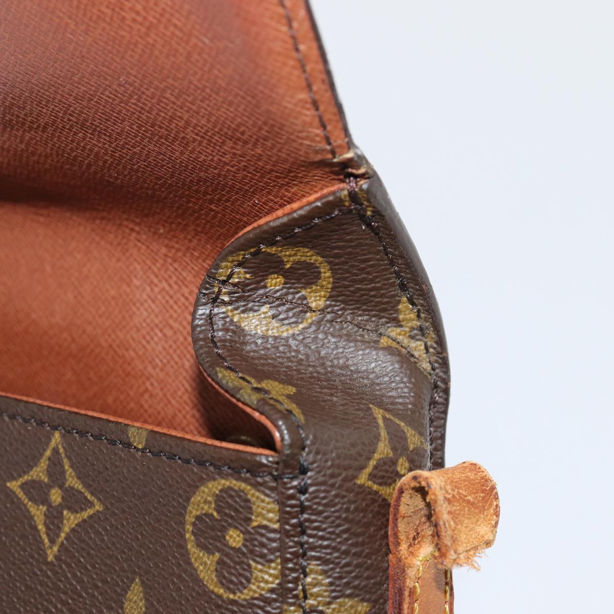 LOUIS VUITTON Monogram Saint Cloud MM Shoulder Bag M51243 LV Auth 79620