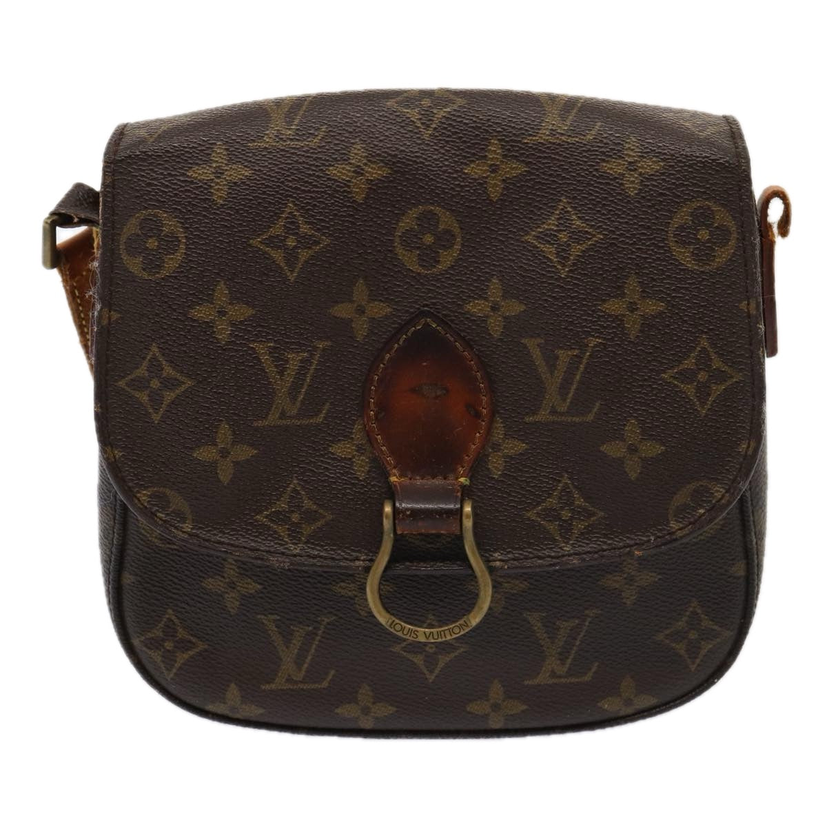 LOUIS VUITTON Monogram Saint Cloud MM Shoulder Bag M51243 LV Auth 79620 - 0