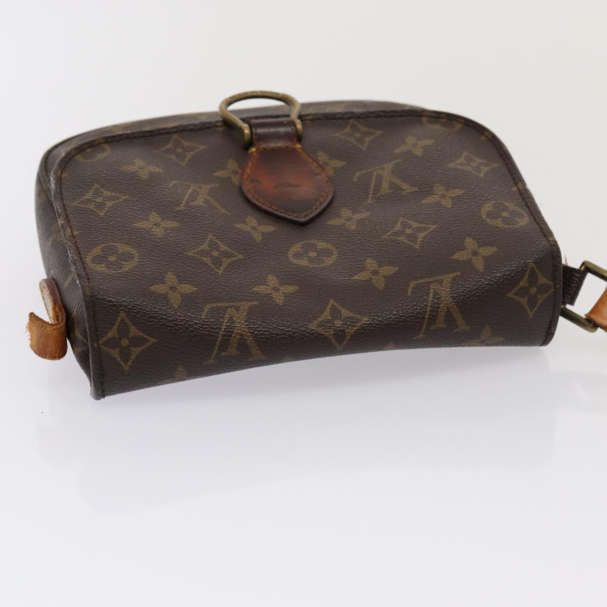 LOUIS VUITTON Monogram Saint Cloud MM Shoulder Bag M51243 LV Auth 79620