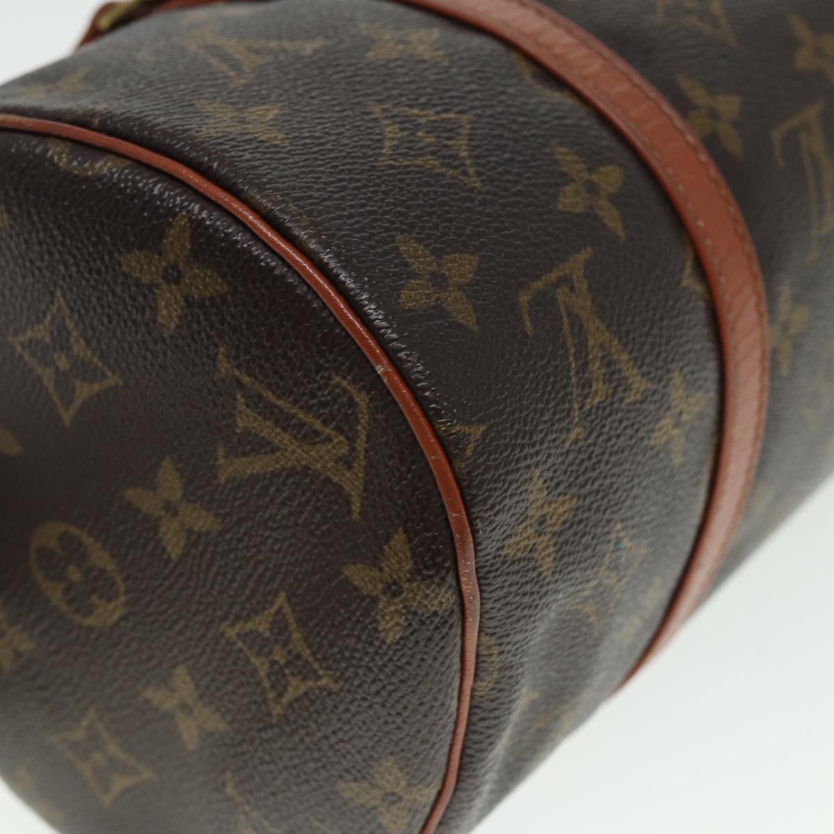 LOUIS VUITTON Monogram Papillon 30 Hand Bag M51385 LV Auth 79655