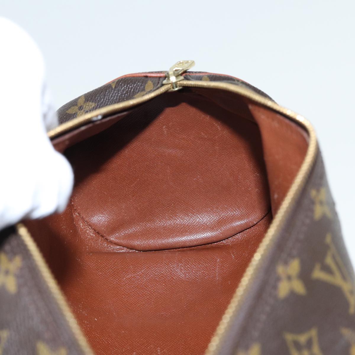 LOUIS VUITTON Monogram Papillon 30 Hand Bag M51385 LV Auth 79655