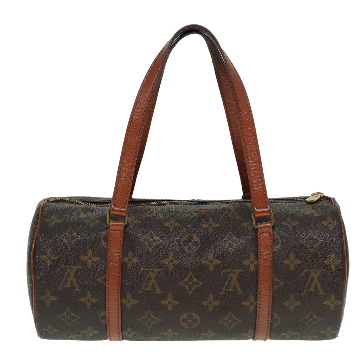 LOUIS VUITTON Monogram Papillon 30 Hand Bag M51385 LV Auth 79655