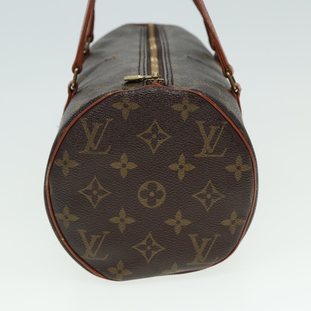 LOUIS VUITTON Monogram Papillon 30 Hand Bag M51385 LV Auth 79655