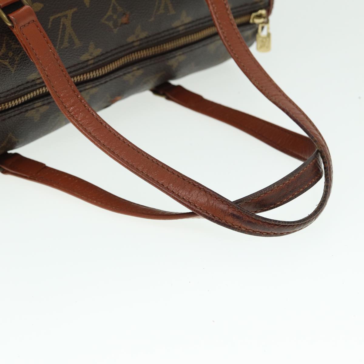 LOUIS VUITTON Monogram Papillon 30 Hand Bag M51385 LV Auth 79655