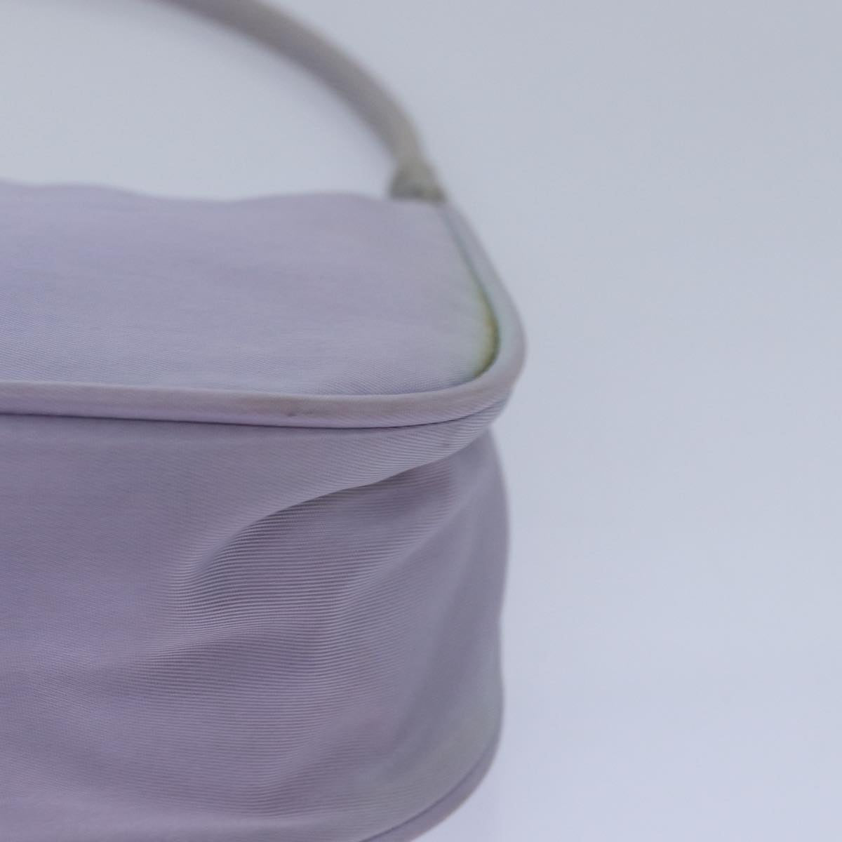 PRADA Accessory Pouch Nylon Purple Auth 79688