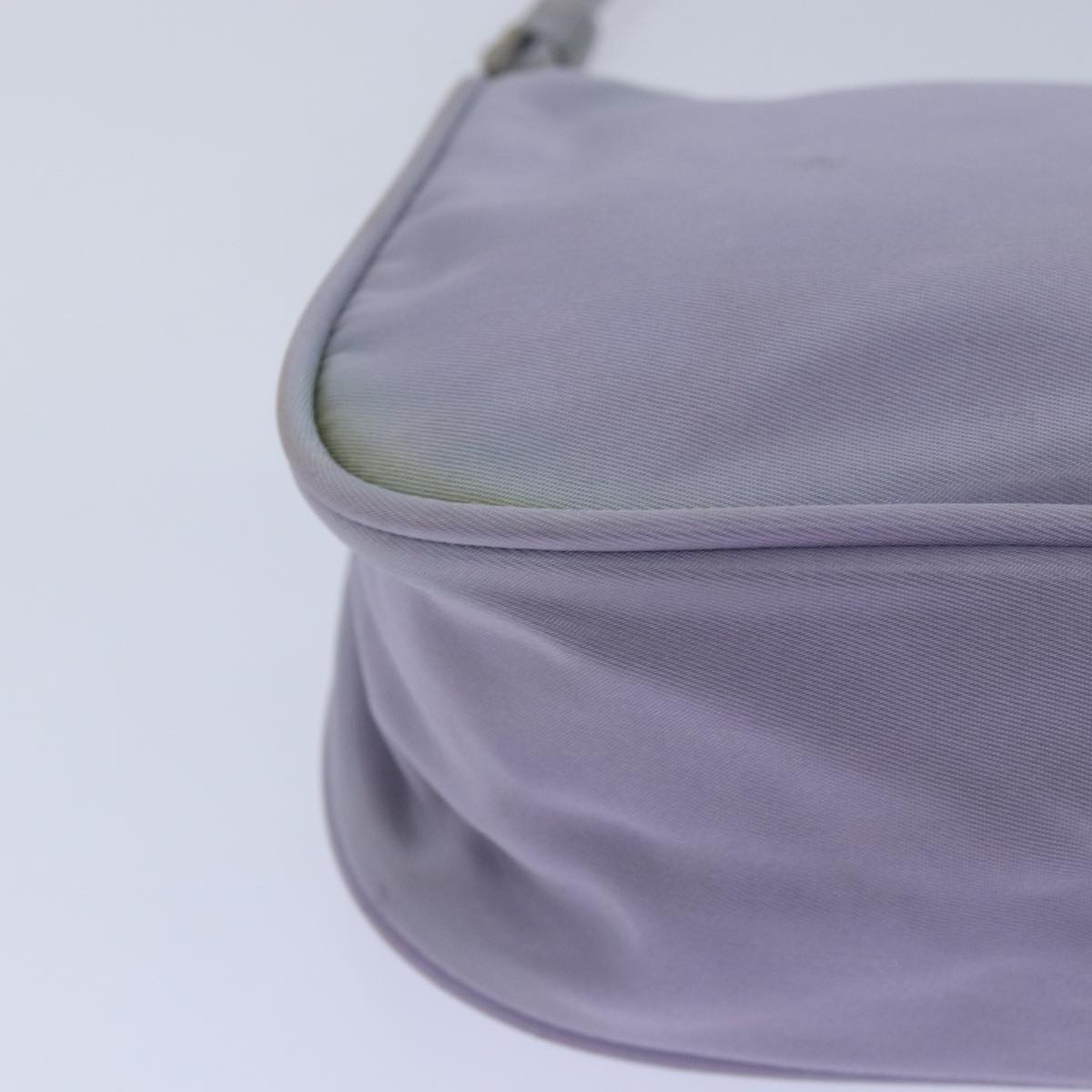 PRADA Accessory Pouch Nylon Purple Auth 79688