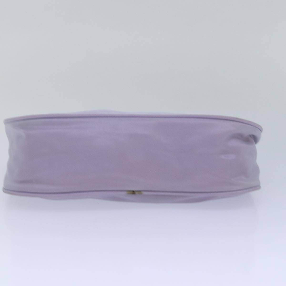 PRADA Accessory Pouch Nylon Purple Auth 79688