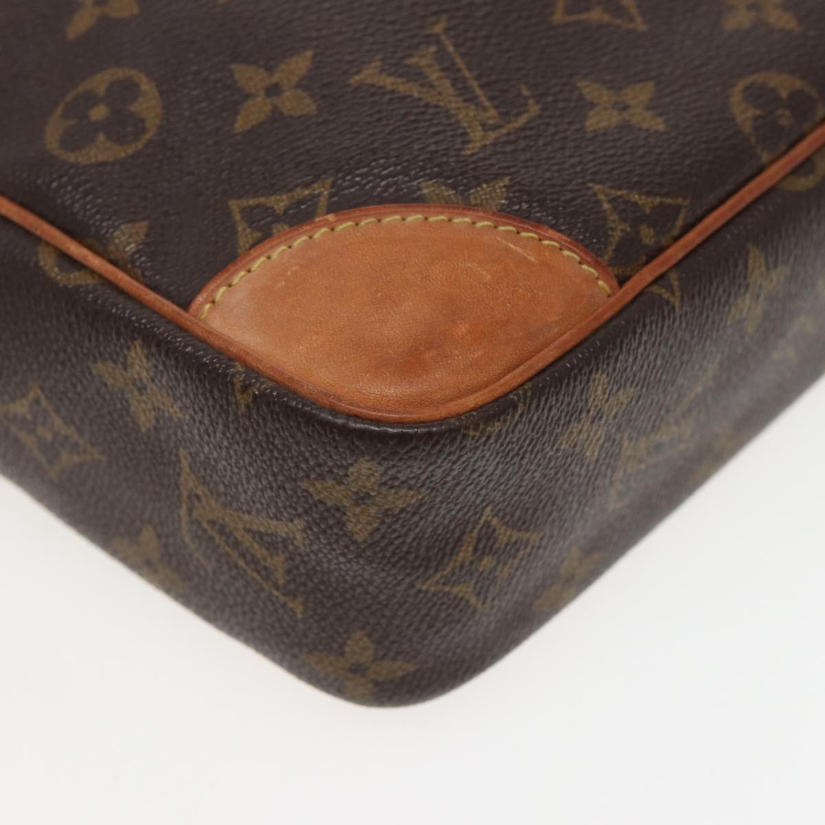 LOUIS VUITTON Monogram Compiegne 28 Clutch Bag M51845 LV Auth 79693