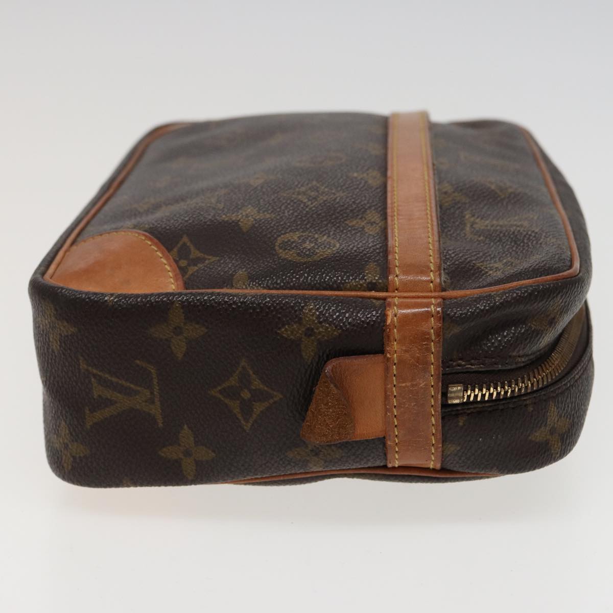 LOUIS VUITTON Monogram Compiegne 28 Clutch Bag M51845 LV Auth 79693