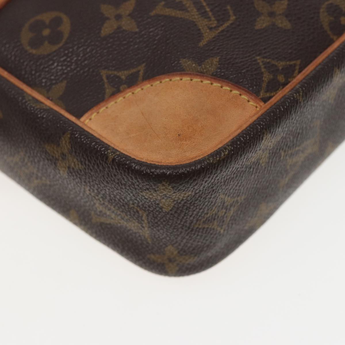 LOUIS VUITTON Monogram Compiegne 28 Clutch Bag M51845 LV Auth 79693