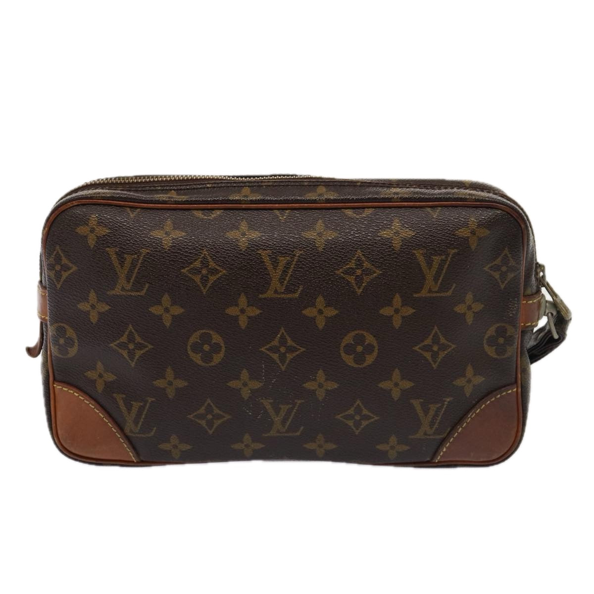 LOUIS VUITTON Monogram Marly Dragonne GM Clutch Bag M51825 LV Auth 79706