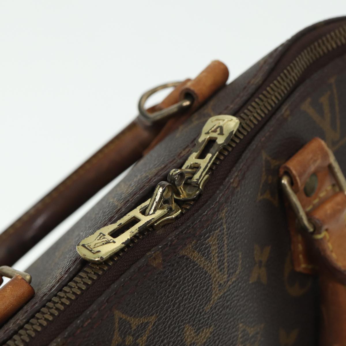 LOUIS VUITTON Monogram Alma Hand Bag M51130 LV Auth 79715