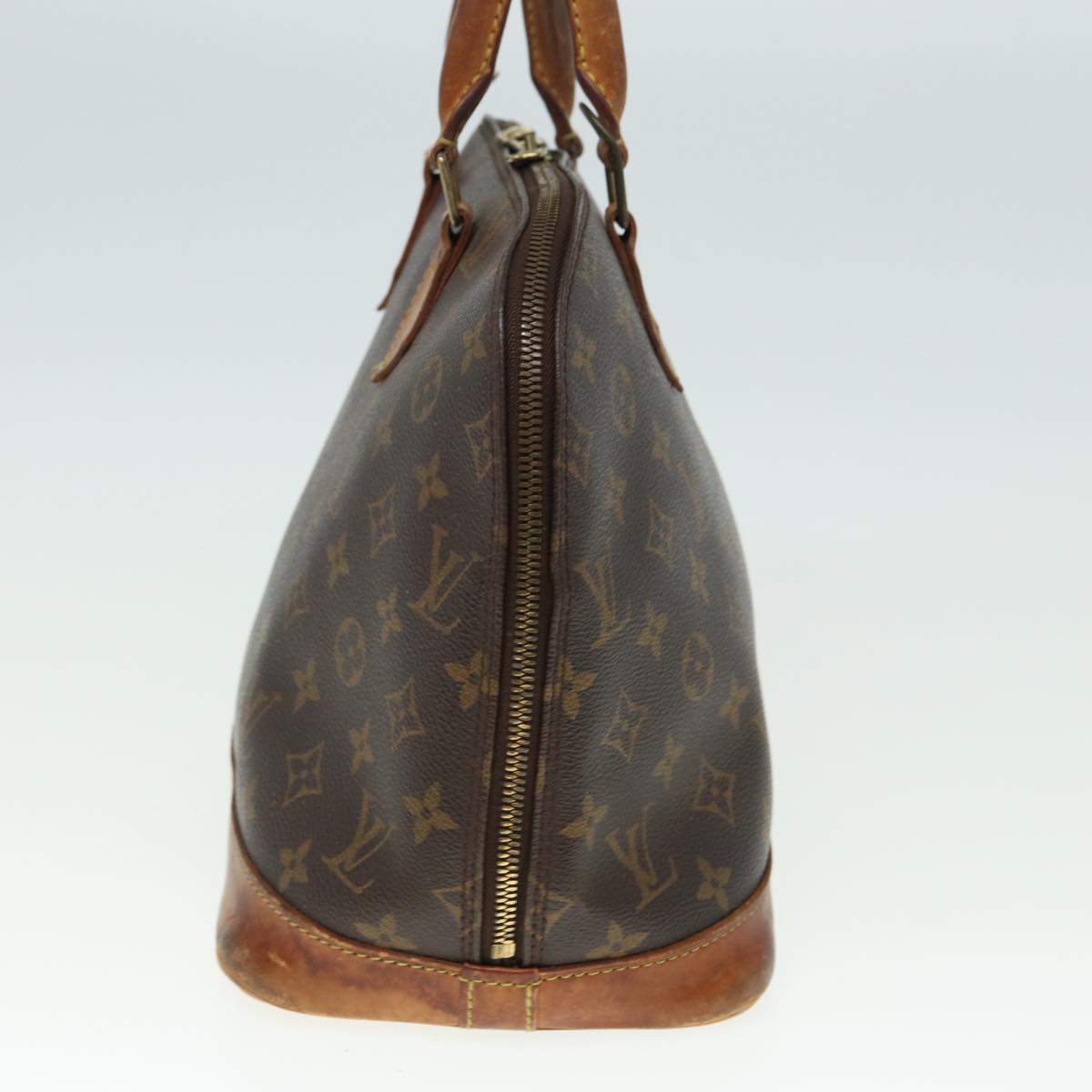 LOUIS VUITTON Monogram Alma Hand Bag M51130 LV Auth 79715