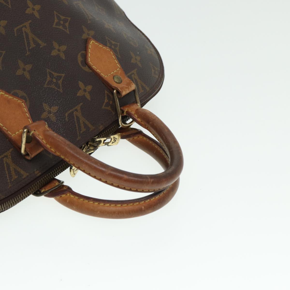 LOUIS VUITTON Monogram Alma Hand Bag M51130 LV Auth 79715