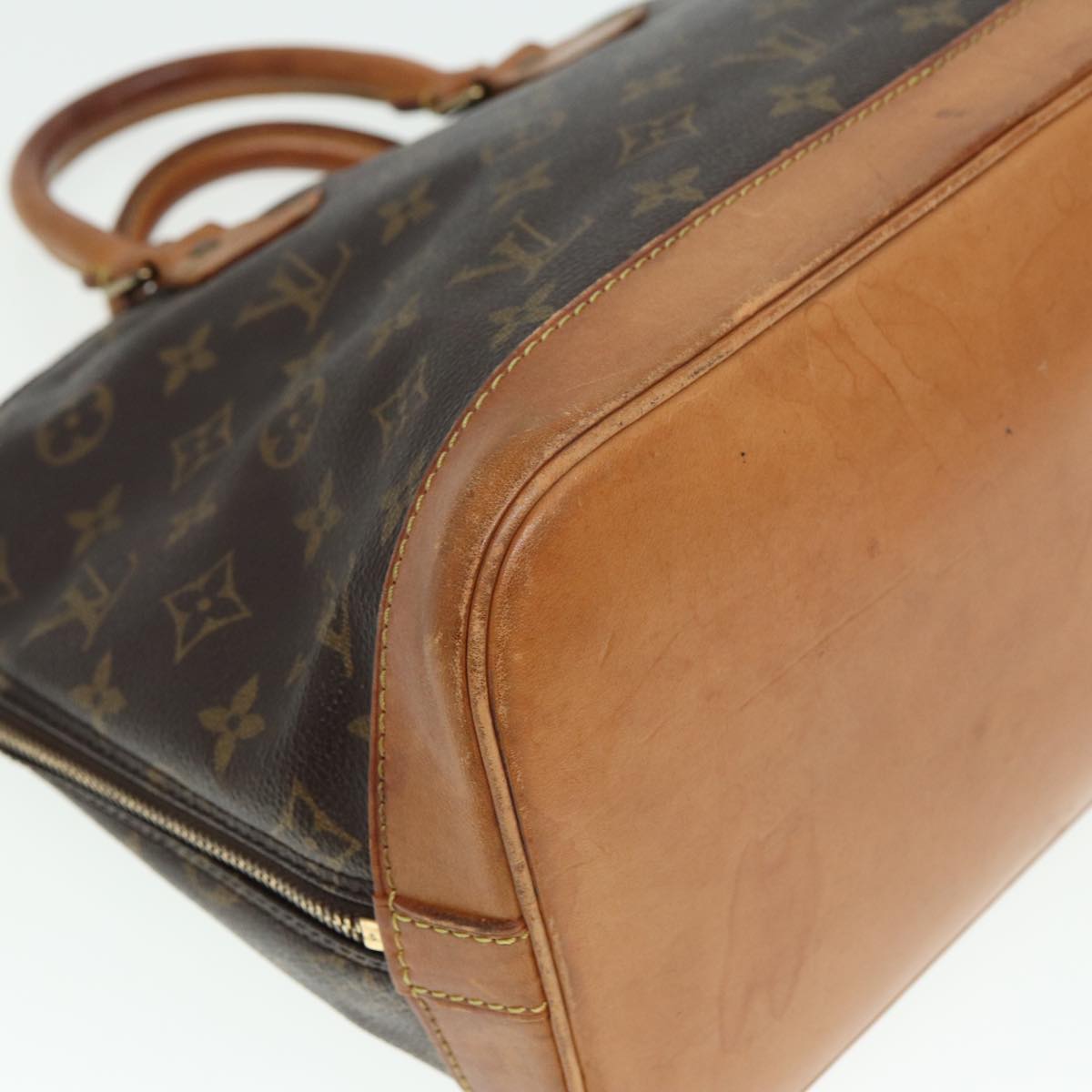 LOUIS VUITTON Monogram Alma Hand Bag M51130 LV Auth 79717