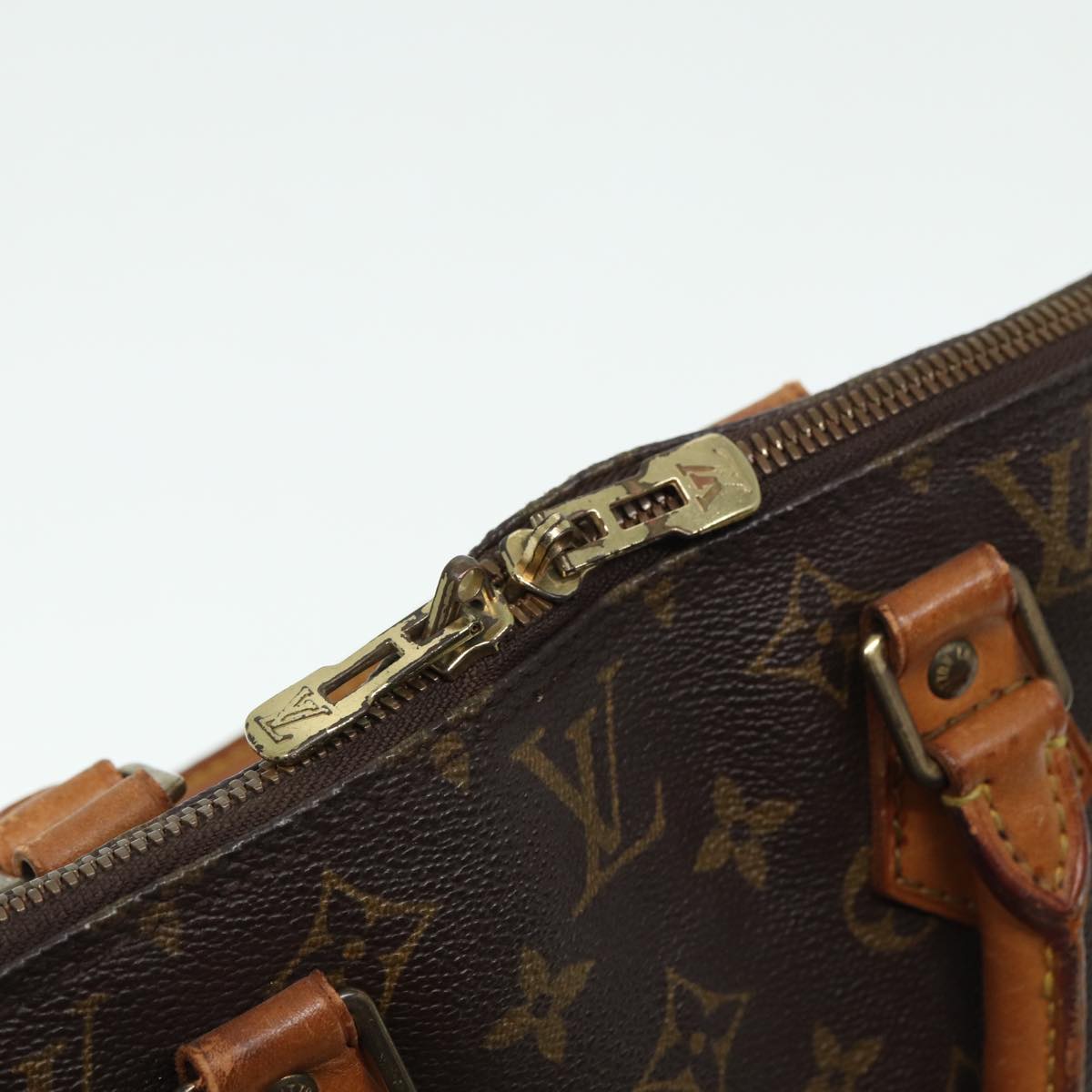 LOUIS VUITTON Monogram Alma Hand Bag M51130 LV Auth 79717