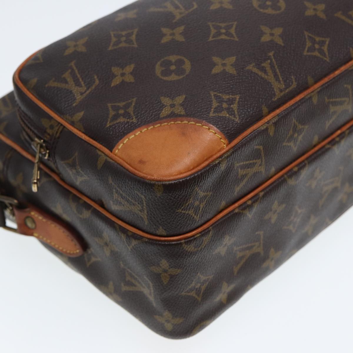 LOUIS VUITTON Monogram Nile Shoulder Bag M45244 LV Auth 79731