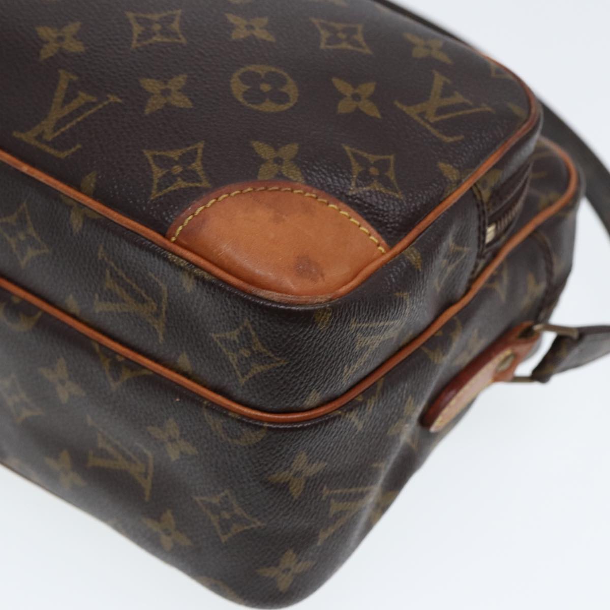 LOUIS VUITTON Monogram Nile Shoulder Bag M45244 LV Auth 79731