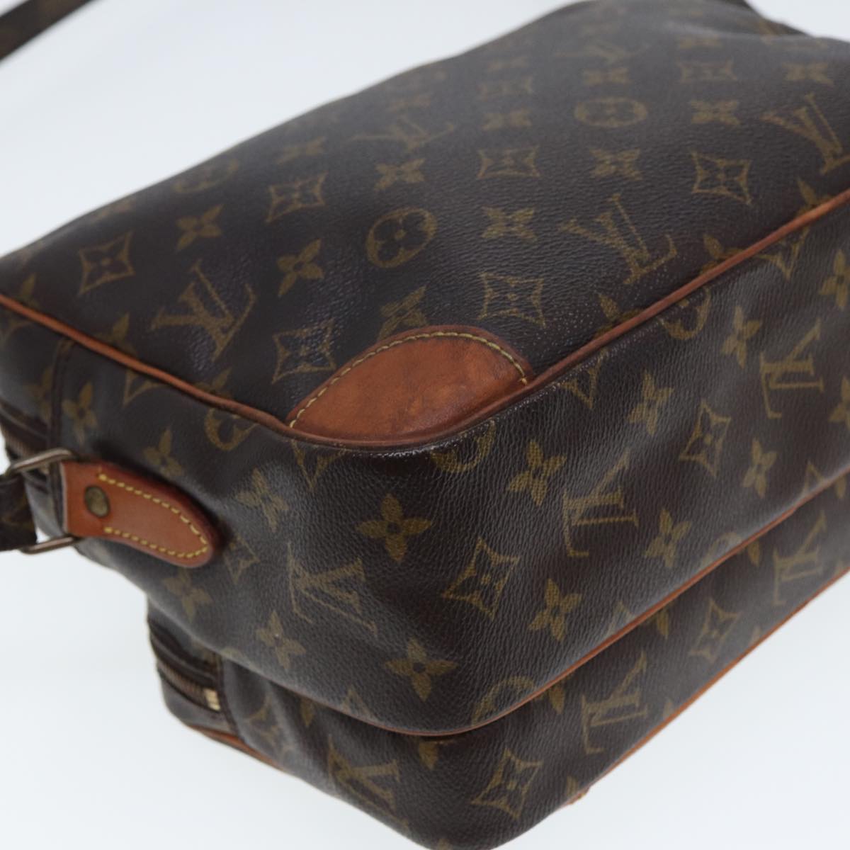 LOUIS VUITTON Monogram Nile Shoulder Bag M45244 LV Auth 79731