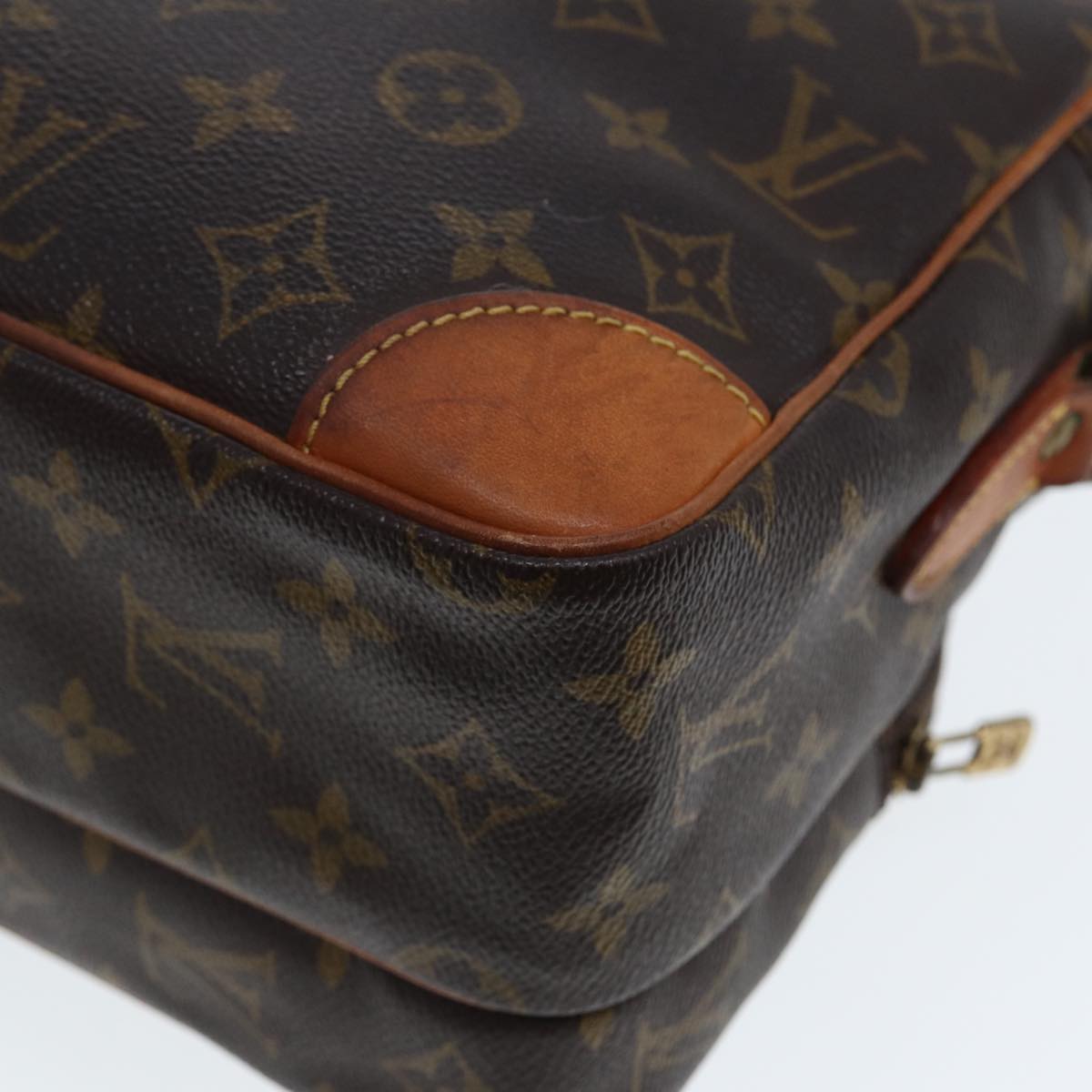 LOUIS VUITTON Monogram Nile Shoulder Bag M45244 LV Auth 79731