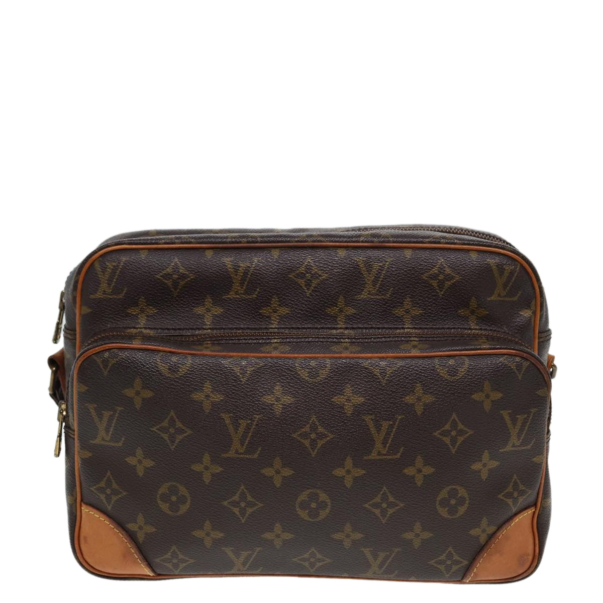 LOUIS VUITTON Monogram Nile Shoulder Bag M45244 LV Auth 79731