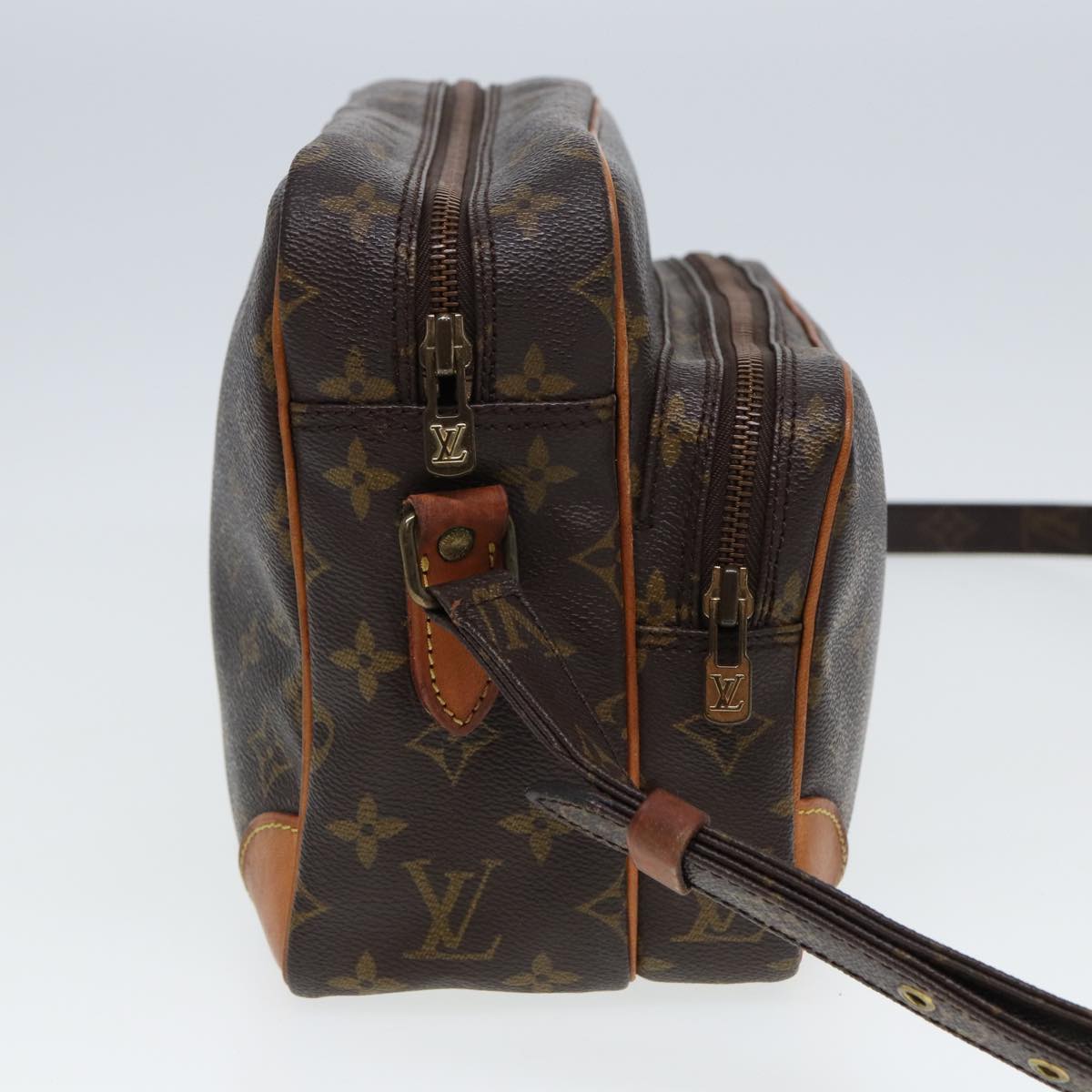 LOUIS VUITTON Monogram Nile Shoulder Bag M45244 LV Auth 79731