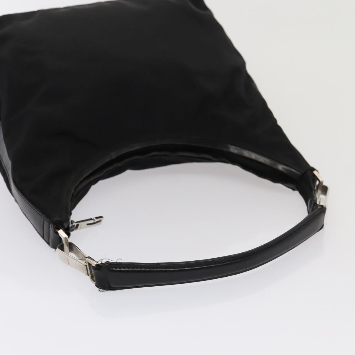 GUCCI Shoulder Bag Nylon Black 000 0602 Auth 79734