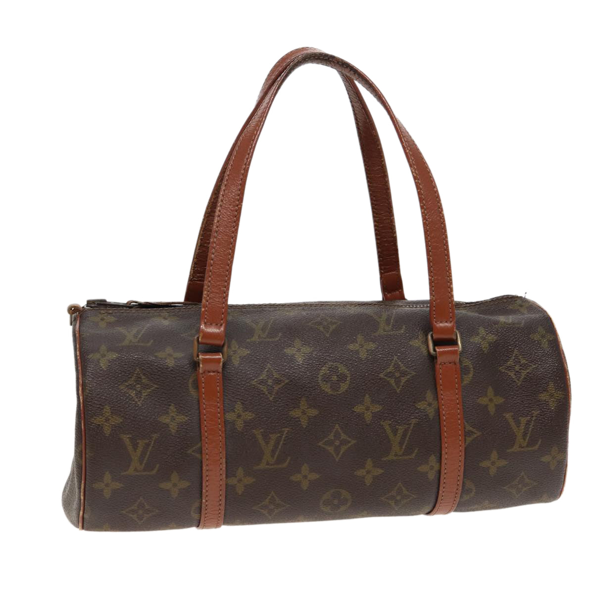 LOUIS VUITTON Monogram Papillon 30 Hand Bag M51385 LV Auth 79735