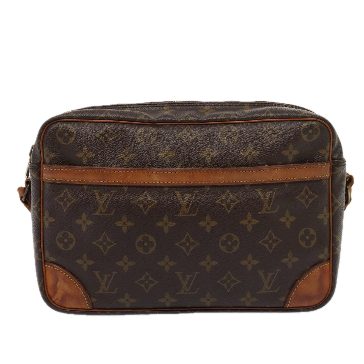 LOUIS VUITTON Monogram Trocadero 30 Shoulder Bag M51272 LV Auth 79740