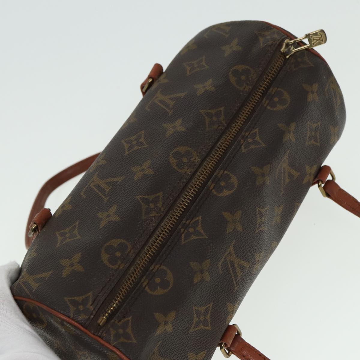 LOUIS VUITTON Monogram Papillon 26 Hand Bag M51386 LV Auth 79747