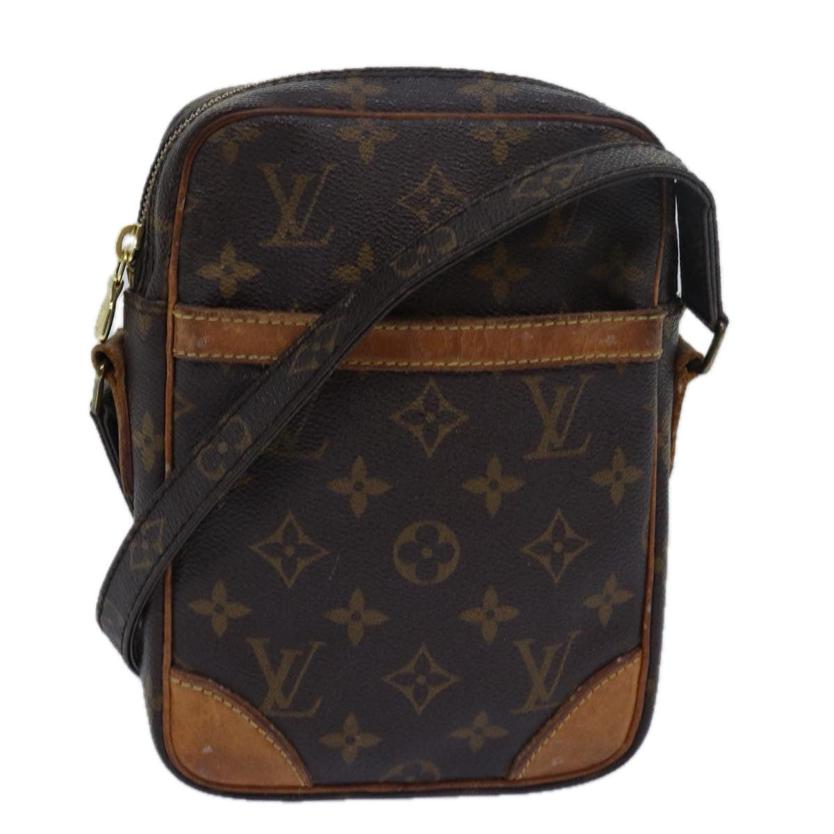 LOUIS VUITTON Monogram Danube Shoulder Bag M45266 LV Auth 79748