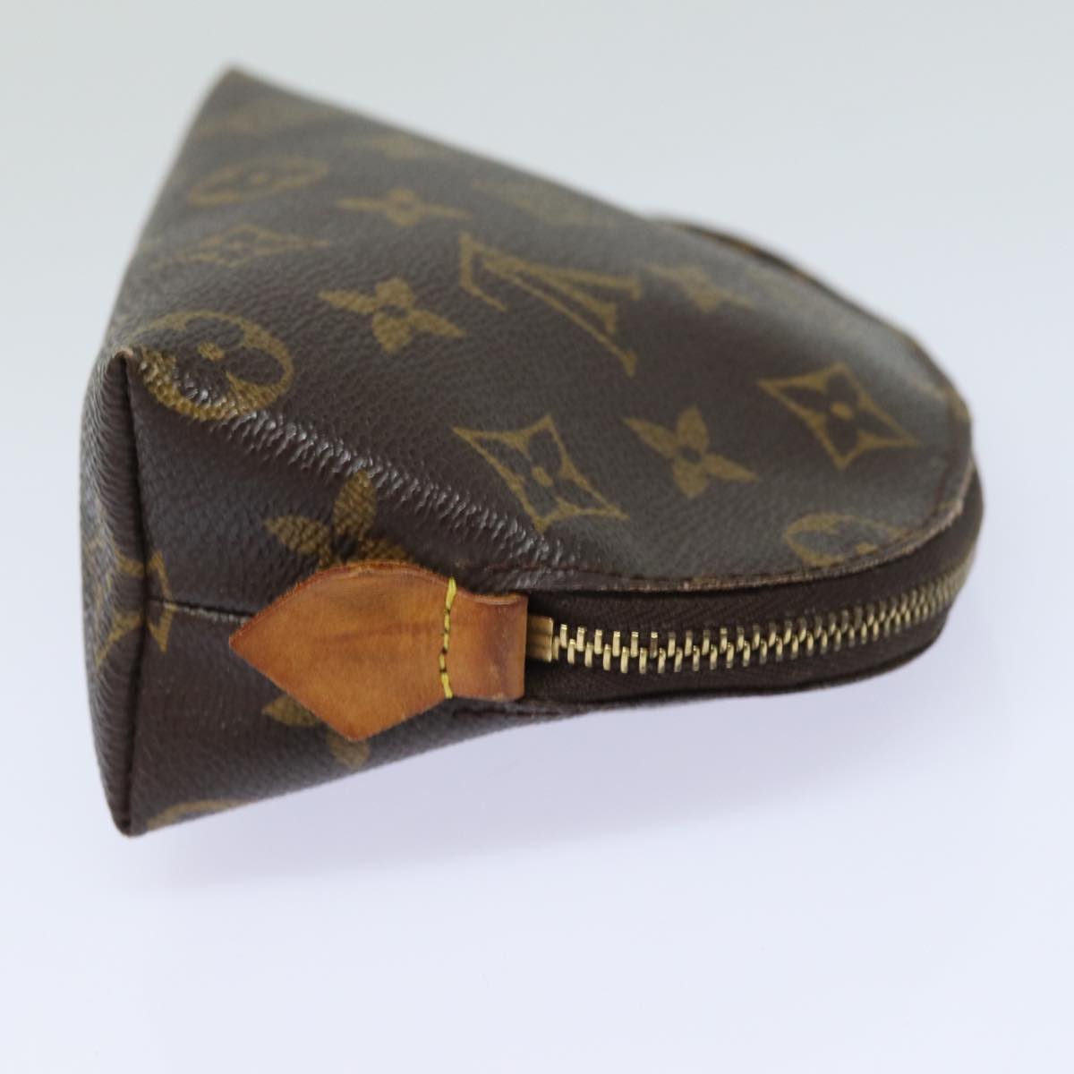 LOUIS VUITTON Monogram Pochette Cosmetic PM Cosmetic Pouch M47515 LV Auth 79750