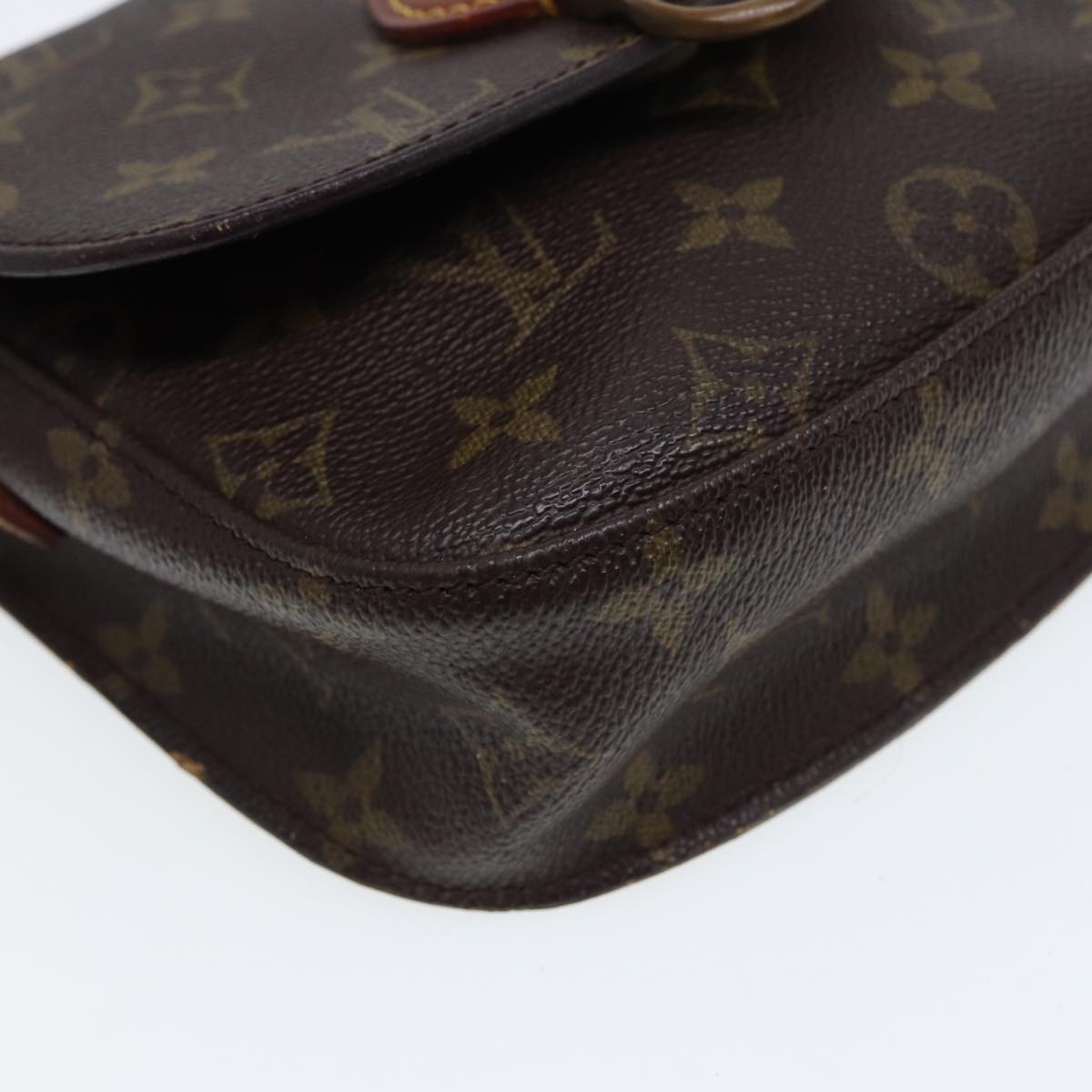 LOUIS VUITTON Monogram Saint Cloud PM Shoulder Bag M51244 LV Auth 79755