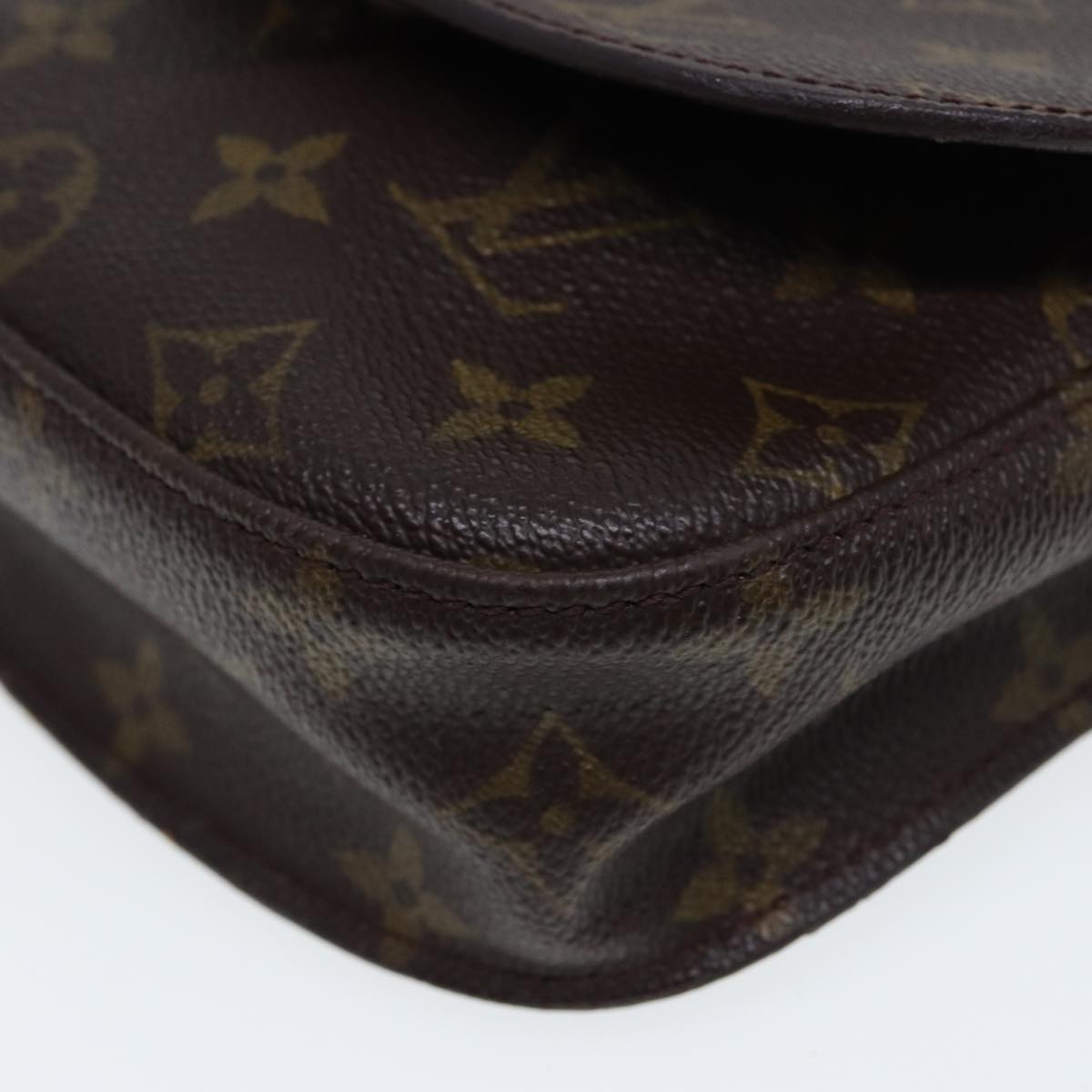 LOUIS VUITTON Monogram Saint Cloud PM Shoulder Bag M51244 LV Auth 79755