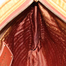 PRADA Shoulder Bag Nylon Orange Auth 79767-20