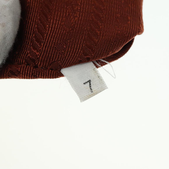 PRADA Shoulder Bag Nylon Orange Auth 79767