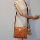 PRADA Shoulder Bag Nylon Orange Auth 79767-25