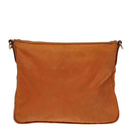 PRADA Shoulder Bag Nylon Orange Auth 79767 - 0