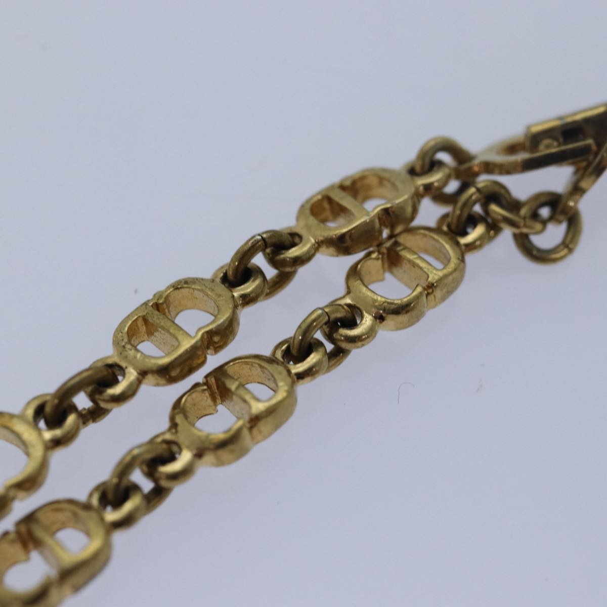 Christian Dior Bracelet Gold Auth 79777