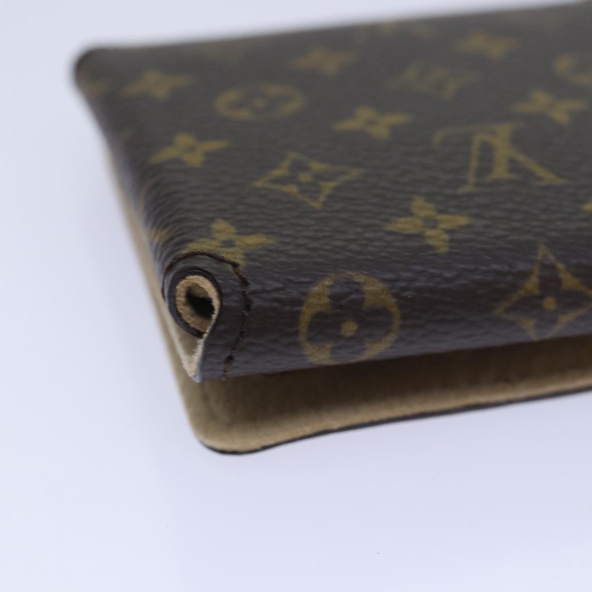 LOUIS VUITTON Monogram Jewelry Case Jewelry Box LV Auth 79802