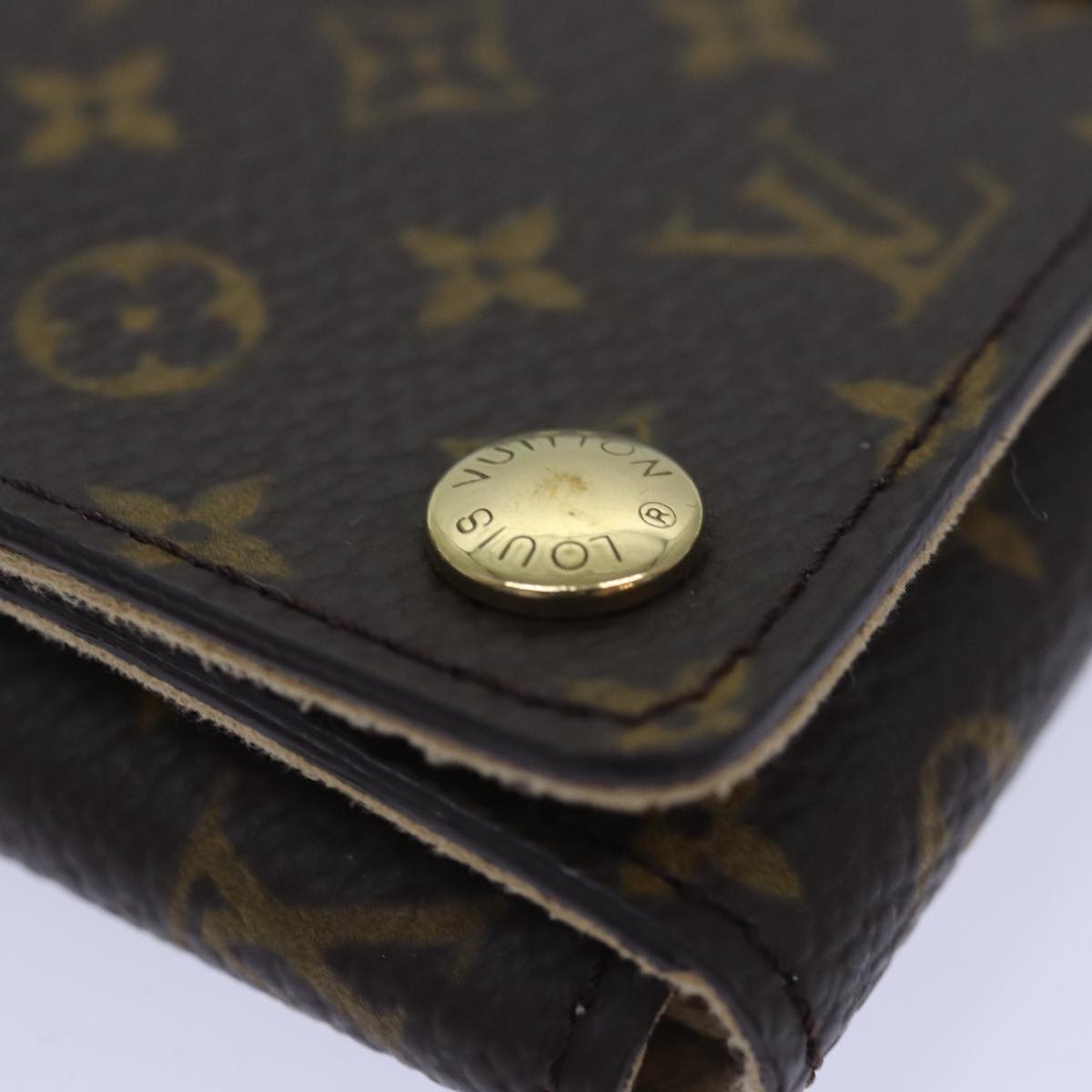 LOUIS VUITTON Monogram Jewelry Case Jewelry Box LV Auth 79802