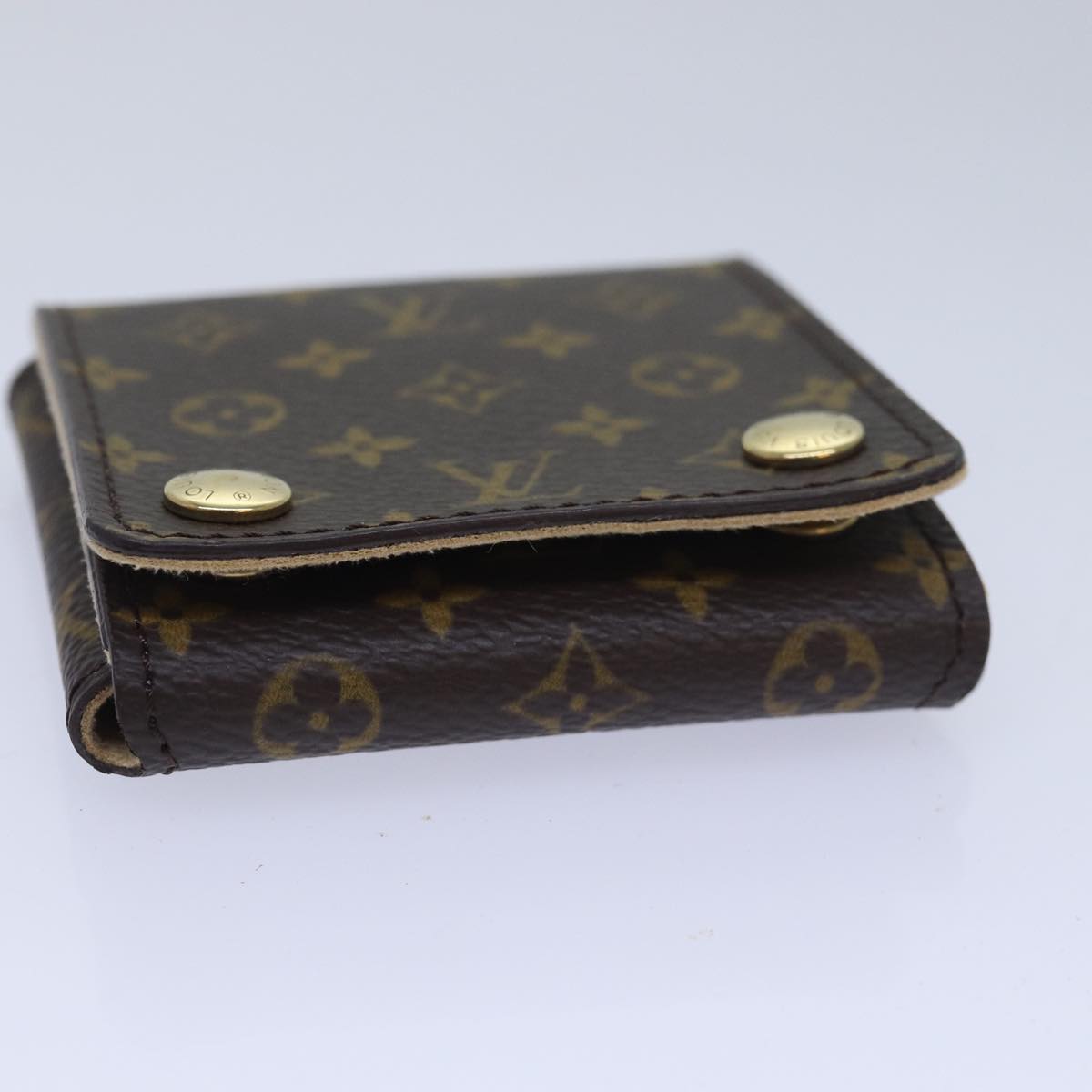 LOUIS VUITTON Monogram Jewelry Case Jewelry Box LV Auth 79802