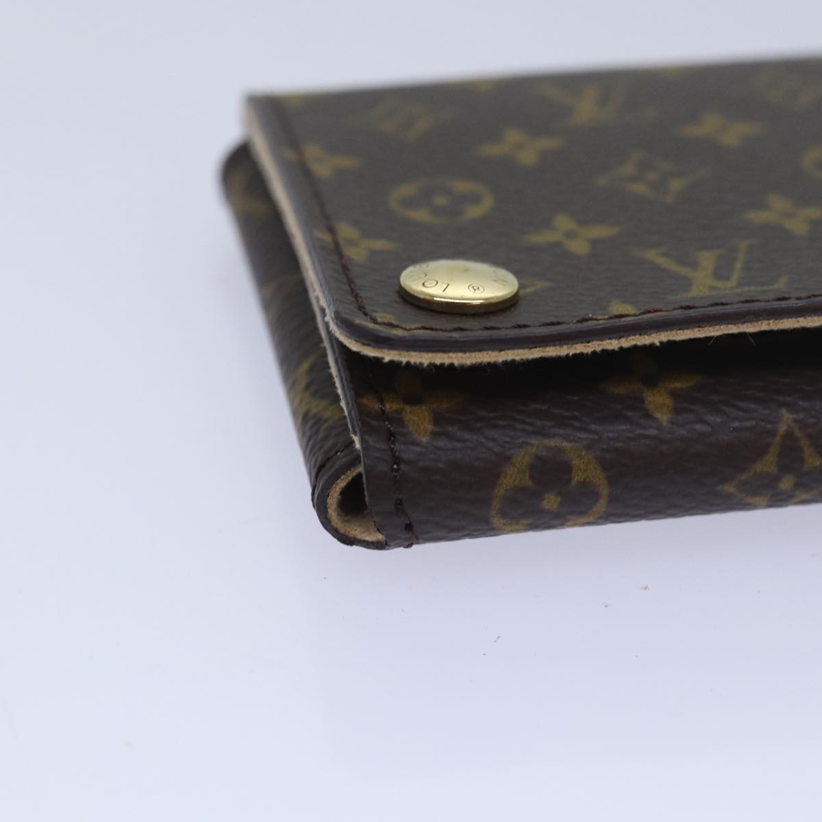 LOUIS VUITTON Monogram Jewelry Case Jewelry Box LV Auth 79802