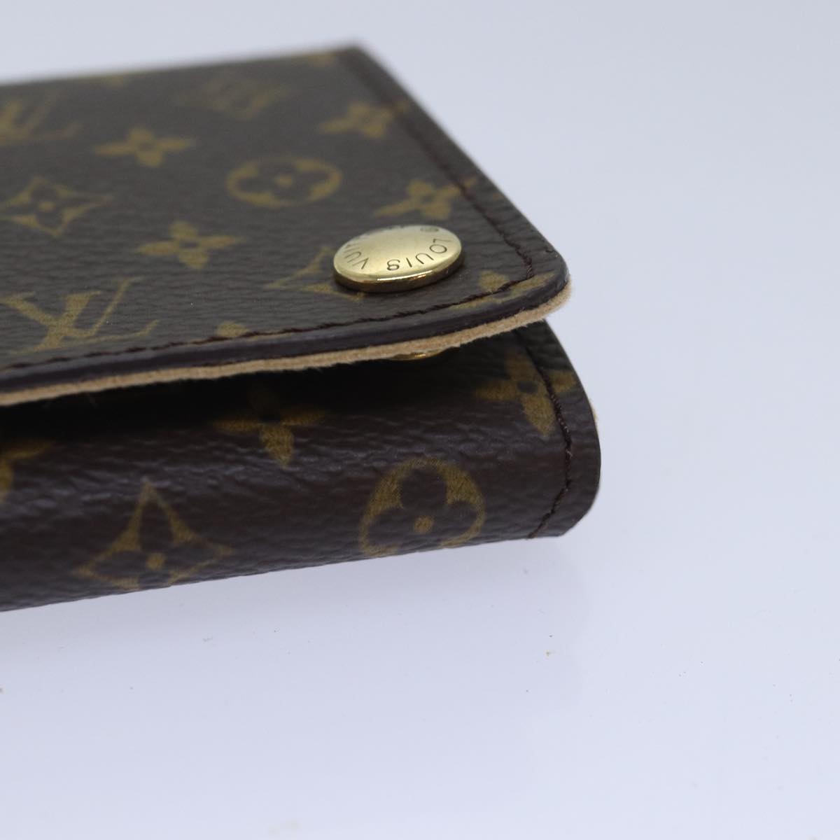 LOUIS VUITTON Monogram Jewelry Case Jewelry Box LV Auth 79802