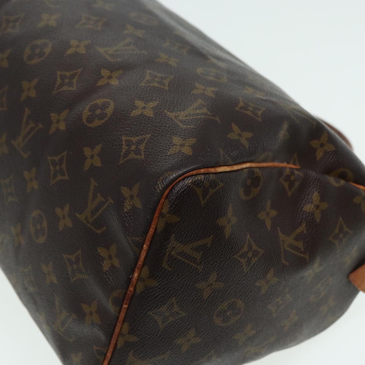 LOUIS VUITTON Monogram Speedy 30 Hand Bag M41526 LV Auth 79807