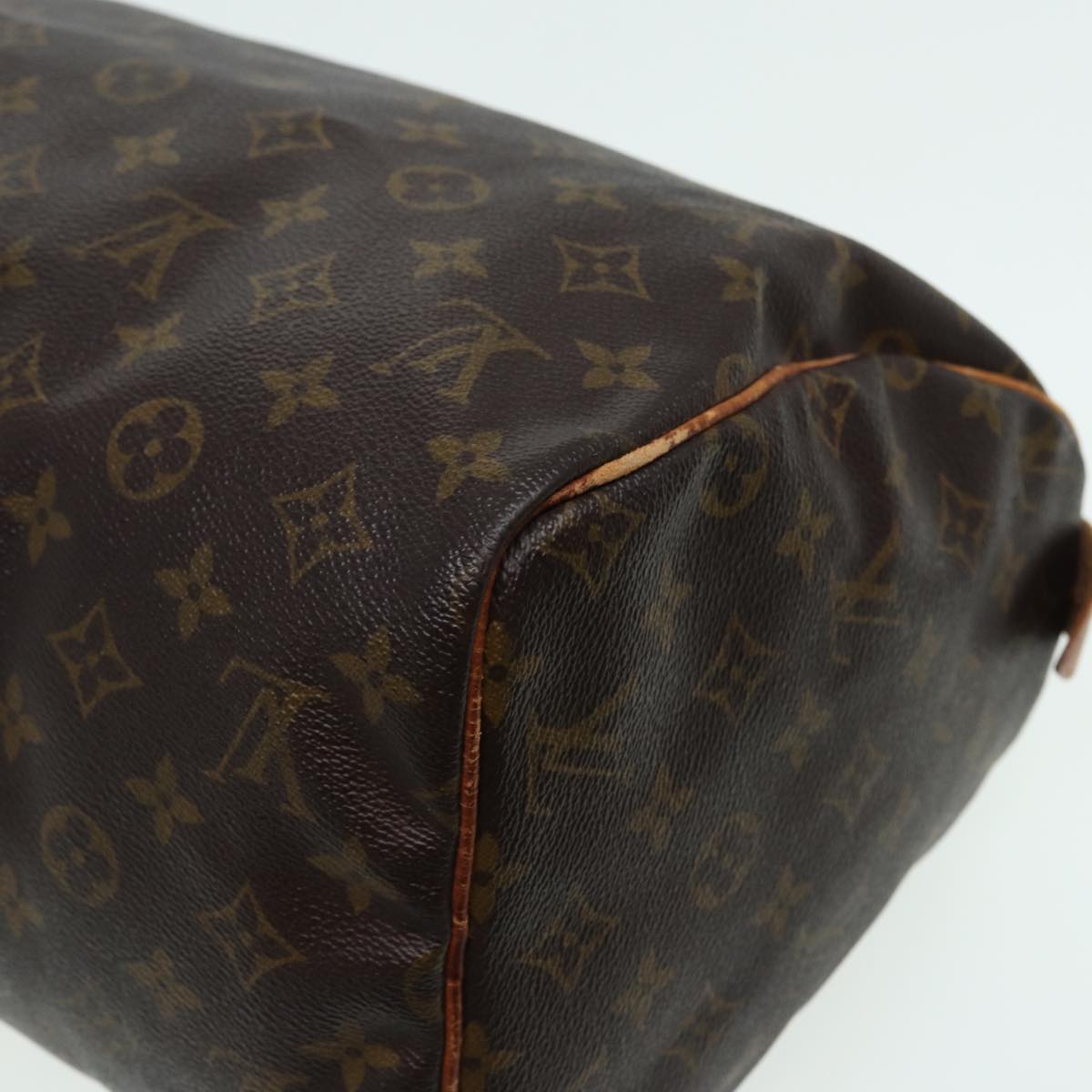 LOUIS VUITTON Monogram Speedy 30 Hand Bag M41526 LV Auth 79807