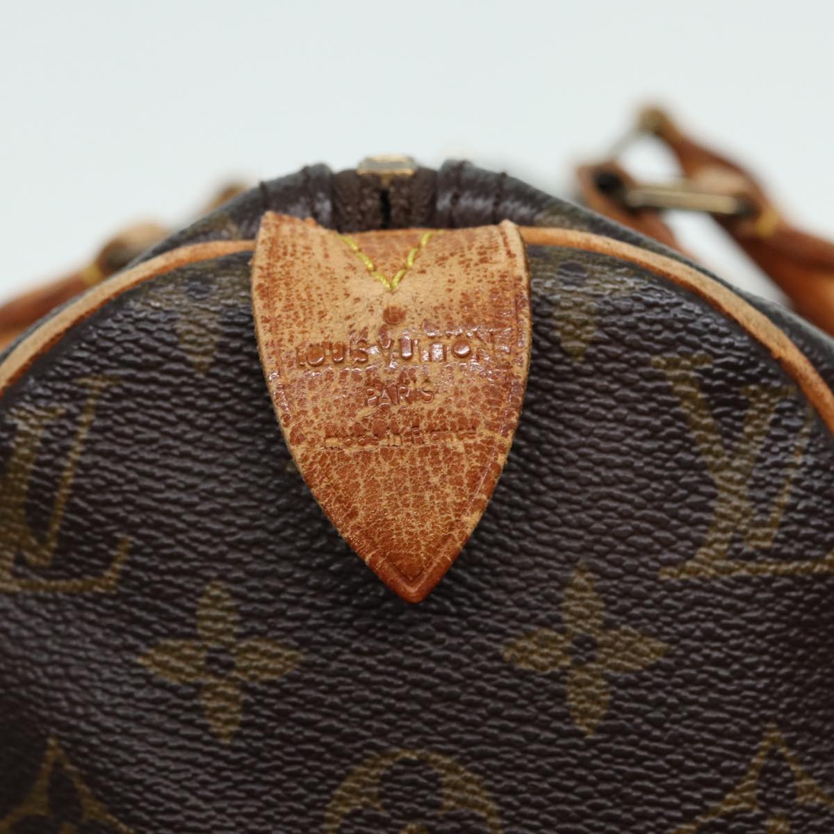 LOUIS VUITTON Monogram Speedy 30 Hand Bag M41526 LV Auth 79807