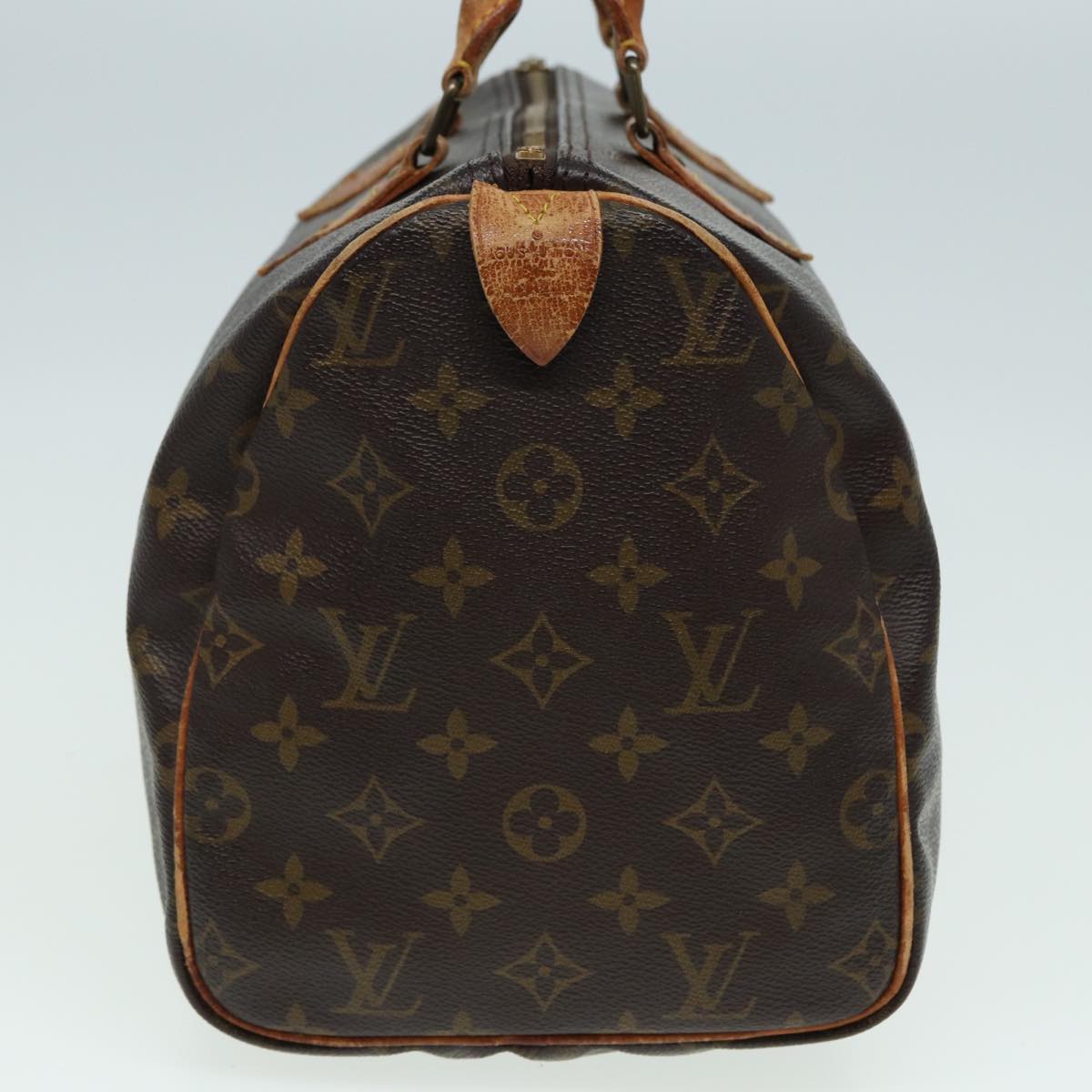 LOUIS VUITTON Monogram Speedy 30 Hand Bag M41526 LV Auth 79807